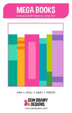 Sew Brainy Designs - Mega Books - Paper Pattern