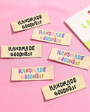 Kylie and The Machine - Handmade Goodness Woven Sewing Labels (6 ct)