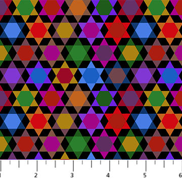 Anna Maria Textiles - Piecework - Oh My Stars Mosaic Fabric