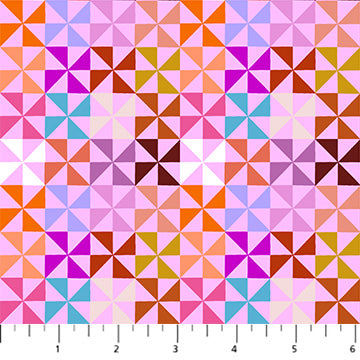 Anna Maria Textiles - Piecework - Pinwheel Playroom Fabric