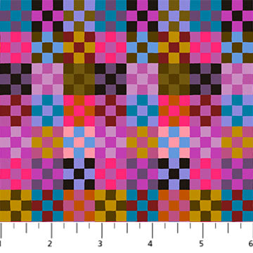 Anna Maria Textiles - Piecework - Nine Patch Rich Fabric