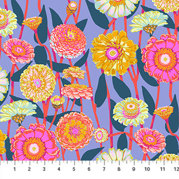 Anna Maria Textiles - Jumpstart - Zinnia Show Glow Fabric