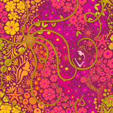 Andover - Alison Redwood 108" Wide - Puerto Bloom Fabric