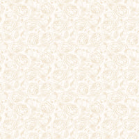 Poppie Cotton - Poppie's Basics - Blooms & Berries Cream Fabric