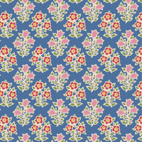 Tilda - Jubilee -  Farm Flowers Blenders Blue Fabric