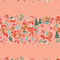 Art Gallery Fabrics - Christmas in the Cabin - Christmas Gatherings Fabric