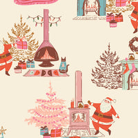 Art Gallery Fabrics - Christmas in the Cabin - Christmas Eve Fabric