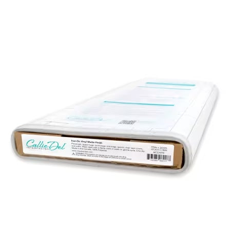 Callie Del Interfacing - Iron-On Vinyl - Matte Finish