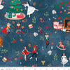 Riley Blake - Nutcracker Tradition - Main Midnight Fabric