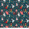 Riley Blake - Nutcracker Tradition - Storybook Midnight Fabric