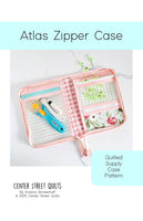 Center Street Quilts - Atlas Zipper Case - Paper Pattern