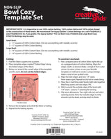 Creative Grids - Bowl Cozy Template Ruler