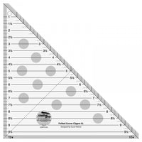 Creative Grids - Folded Corner Clipper XL Quilt Ruler