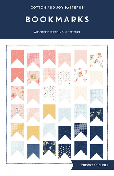 Cotton and Joy - Bookmarks Quilt - Paper Pattern