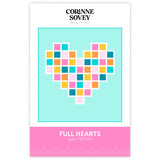 Corinne Sovey - Full Hearts Quilt - Paper Pattern