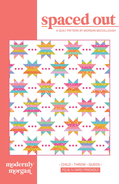 Modernly Morgan - Spaced Out Quilt - Paper Pattern
