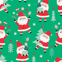 Dashwood Studios- Wonderful Christmas Time - Santa Joy Fabric