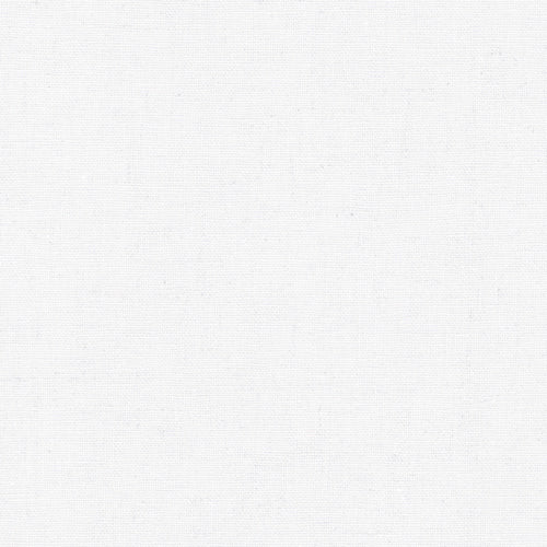 Art Gallery Fabrics - Premium Linen Blend Solids - Snow Fabric