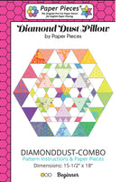 Paper Pieces - Diamond Dust Pillow Pattern & Paper Pieces Pack
