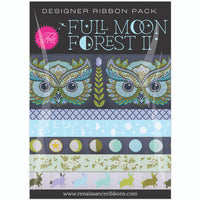 Renaissance Ribbons - Tula Pink Full Moon Forest II Ribbon Pack - Starlight