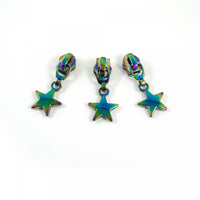 Emmaline - #5 Rainbow Star Slider Zipper Pulls (10 pk)