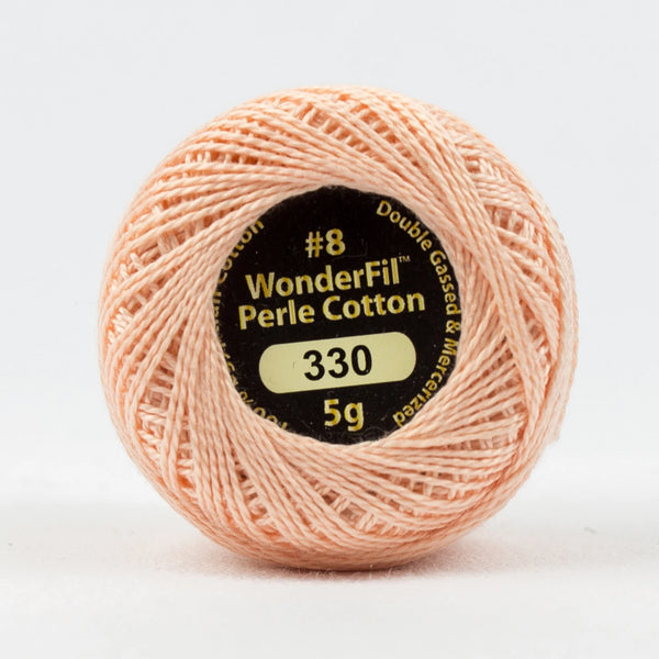 Wonderfil Threads - Perle Cotton Thread 8wt 5 gram Ball- Pink Lemonade