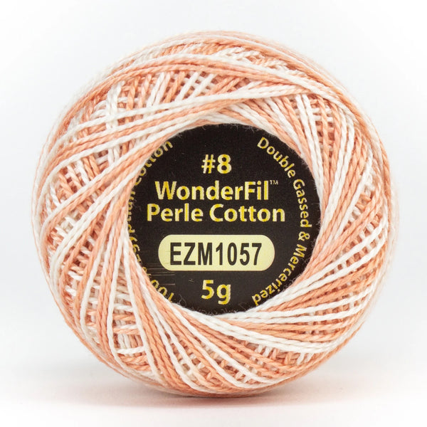 Wonderfil Threads - Perle Cotton Variegated Thread 8wt 5 gram Ball-Lingerie