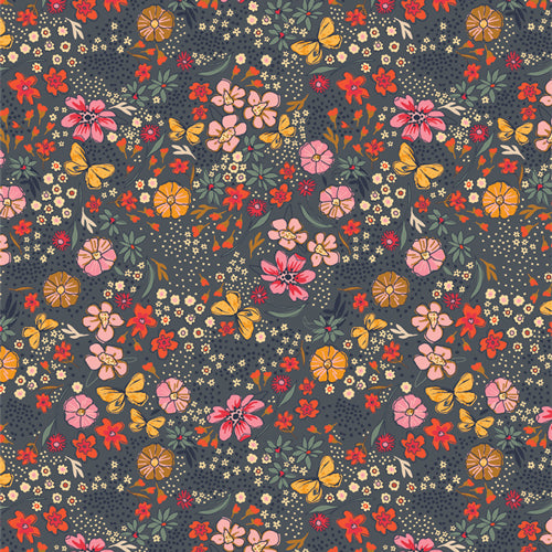 Art Gallery Fabrics - The Flower Fields - Floral Abundance Shade Fabric