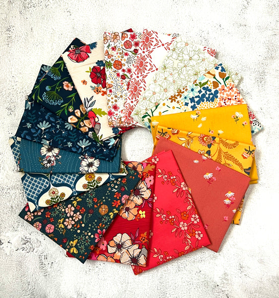 Art Gallery Fabrics - The Flower Fields - Fat Quarter Bundle (15 FQ)