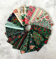 Rifle Paper Co- Holiday Classics III Bundle - 15 Fat Quarters