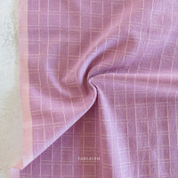 Fableism - Golden Hour - Window Pane - Orchid Fabric