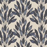 Art Gallery Fabrics - Haven - Brushed Leaves Gris Fabric