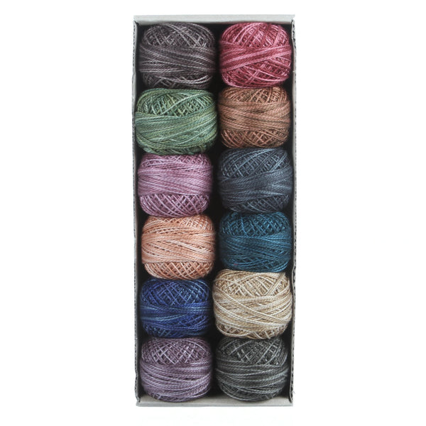 Valdani - Variegated Pearl Cotton Thread Sz8 73yd Heirloom Collection