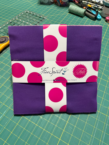 FreeSpirit Fabrics - Tula Pink Designer Essentials Solids - 10" Charm Pack