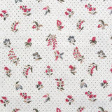 Fableism - Indian Block Print Cottage - Dottie Floral Cream Fabric