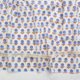Fableism - Indian Block Print Cottage - Flowerling Violet Fabric