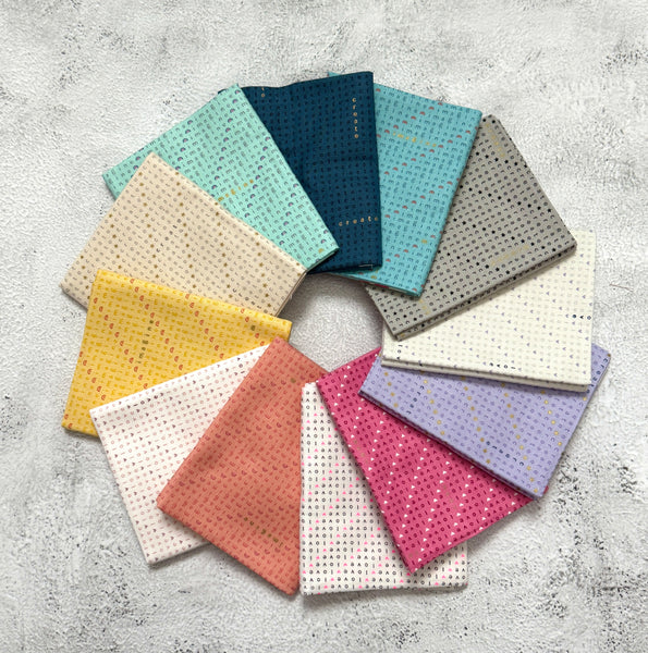 Cotton + Steel - Wordplay - Fat Quarter Bundle