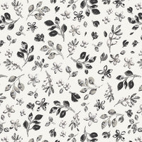 Art Gallery Fabrics - InkPerfect Carbon Edition - Botanical Imprint Fabric