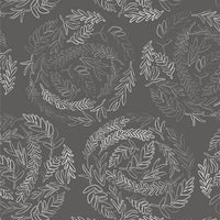 Art Gallery Fabrics - InkPerfect Carbon Edition - LINEN Fernlike Impressions Fabric