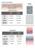 Lo & Behold Stitchery - Interwoven - Paper Pattern