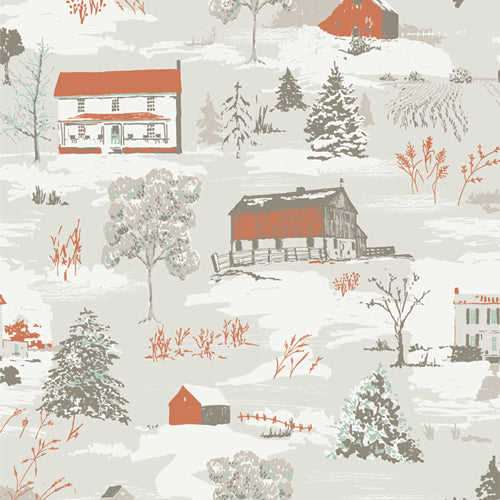 Art Gallery Fabrics - Juniper - Farmhouse Winter Fabric