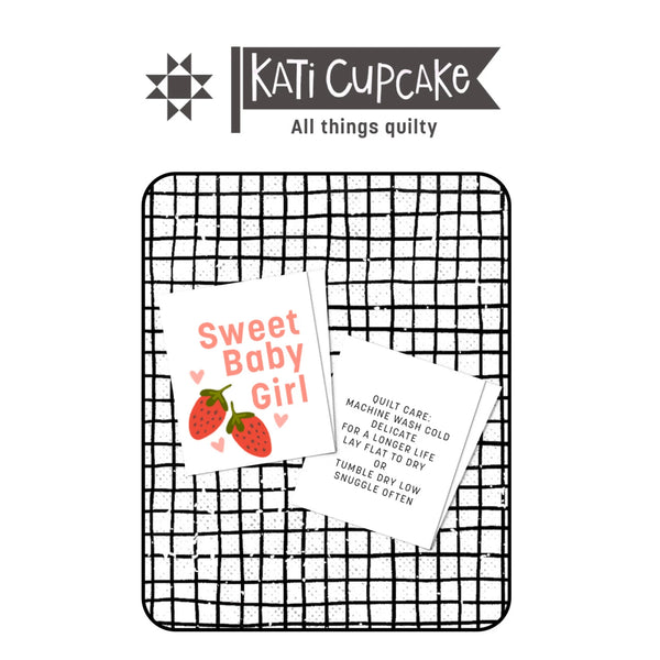 Kati Cupcake - Sweet Baby Girl Labels (3 ct)