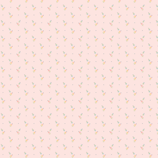 Poppie Cotton - Hollyhock - Pink Kindness Fabric