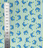 Petit Pan - Krabig Blue Fat Quarter
