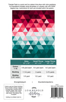 Lo & Behold Stitchery - Triangle Fade - Paper Pattern