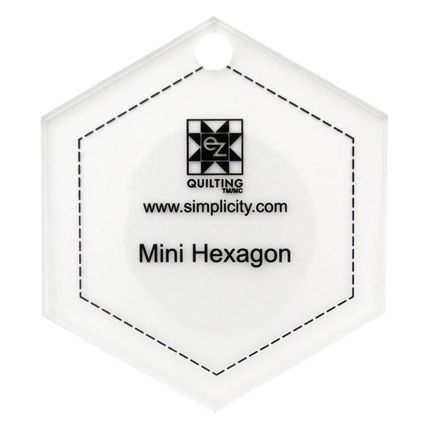Simplicity- Jelly Roll Ruler Mini Hexagon