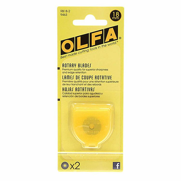 Olfa - Rotary Cutter Blades- 18mm