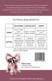 Lindsey Grace Creates - The Big Giant Quilted Bow - Paper Pattern