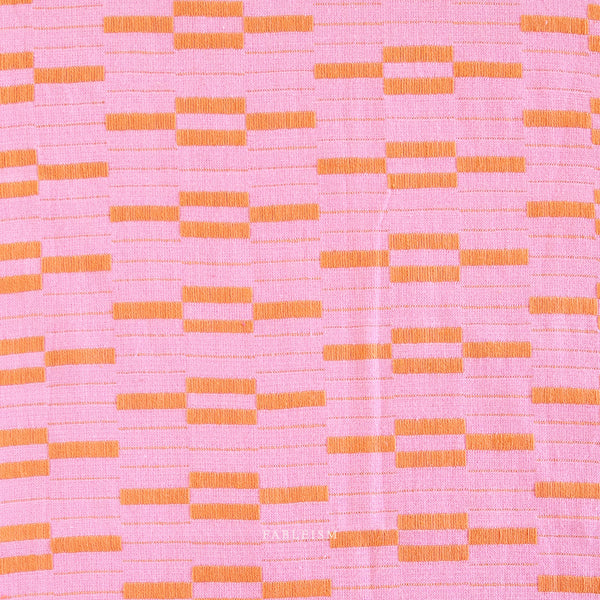 Fableism - Lucky Loom - Southwest Pink Fabric