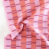 Fableism - Lucky Loom - Southwest Stripe Berry Fabric